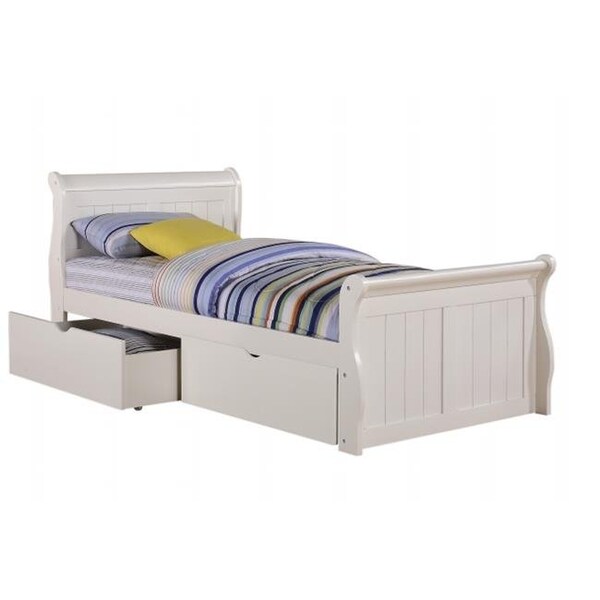 Pivot Direct Pivot Direct PD_325TW_505W Twin Sleigh Bed with Dual